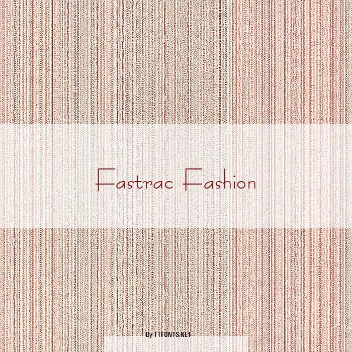 Fastrac Fashion example